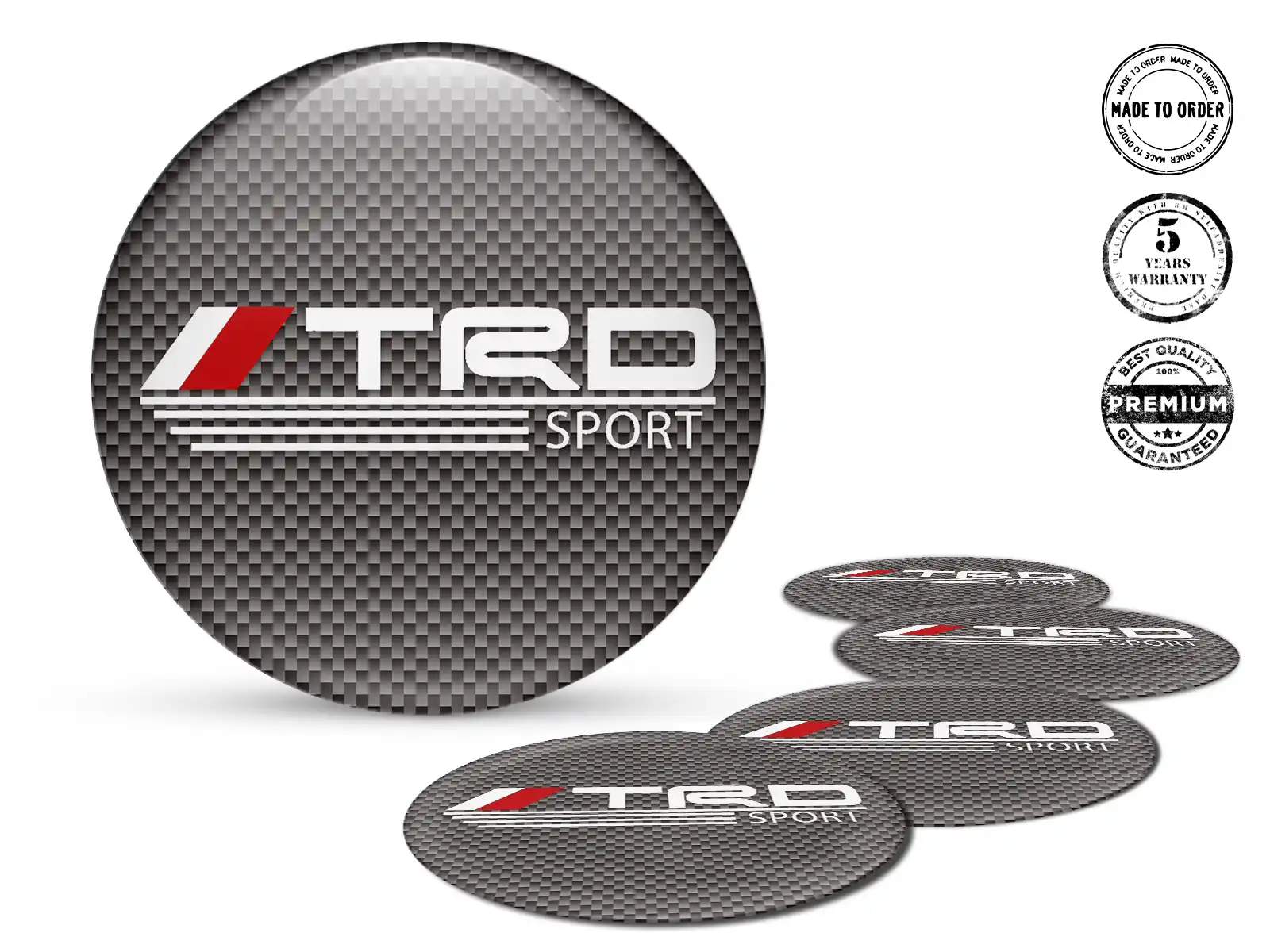 Toyota TRD Rim Stickers Limited Cosmic Drift Edition